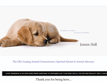 Tablet Screenshot of joannehull.com